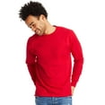 thumbnail image 1 of Hanes Men's Authentic Long Sleeve Pocket Tee, 1 of 5