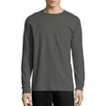 thumbnail image 1 of Hanes Men's Authentic Long Sleeve Pocket Tee, 1 of 5