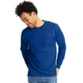 Hanes Men's Authentic Long Sleeve Pocket Tee