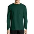 thumbnail image 1 of Hanes Men's Authentic Long Sleeve Pocket Tee, 1 of 5
