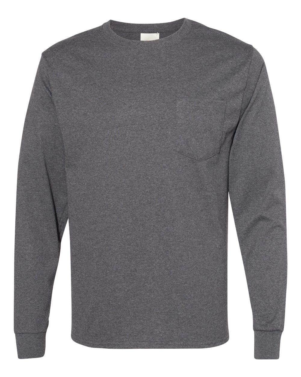 Hanes Men's Authentic Long Sleeve Pocket Tee