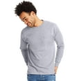 thumbnail image 1 of Hanes Men's Authentic Long Sleeve Pocket Tee, 1 of 5