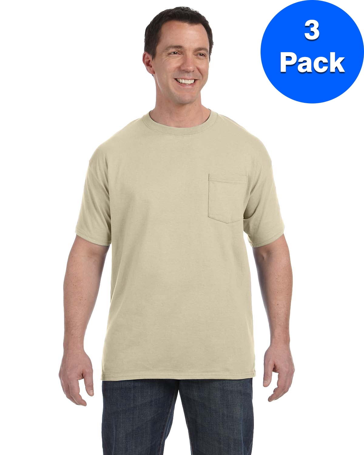 Hanes Tagless 100% Cotton Long Sleeve T-Shirt – Preshrunk, Comfort Fit (Deep Red, 3XL)