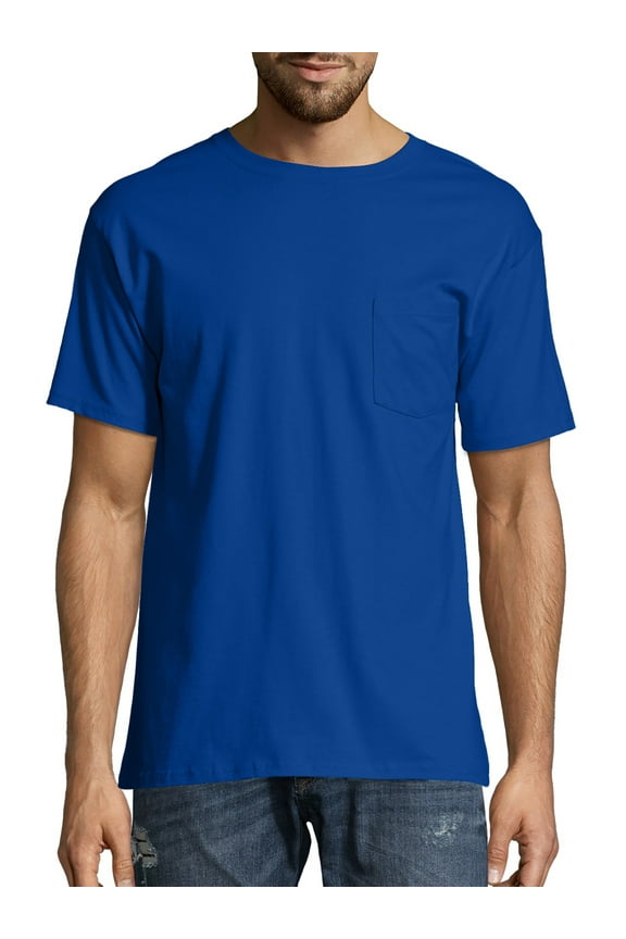 Men's & Big Men's Authentic Short Sleeve Pocket Tee, Sizes S-3XL