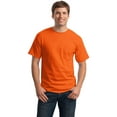 thumbnail image 1 of Hanes Men's & Big Men's Authentic Short Sleeve Pocket Tee, Sizes S-3XL, 1 of 2