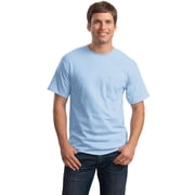 Hanes Men's & Big Men's Authentic Short Sleeve Pocket Tee, Sizes S-3XL