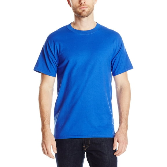 Hanes Men's Short Sleeve Beefy-t X-Large Deep Royal
