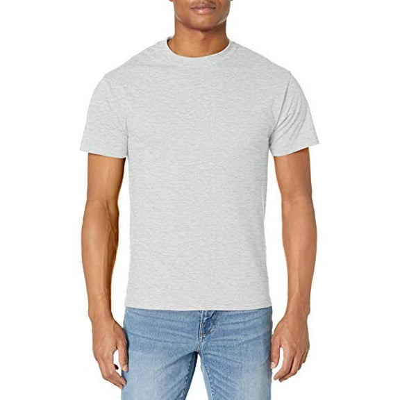 Hanes Men's Short-Sleeve Beefy T-Shirt,Light Steel,X-Large