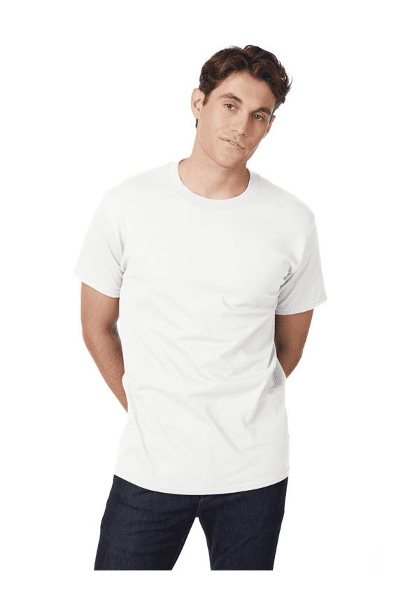 Men's & Big Men's Beefy Tee Shirt Unisex Heavyweight Cotton T-Shirt, Sizes S-6XL