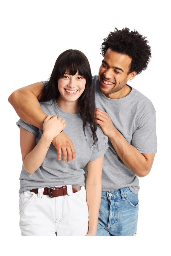 Men's & Big Men's Beefy Tee Shirt Heavyweight Cotton T-Shirt, Sizes S-3XL