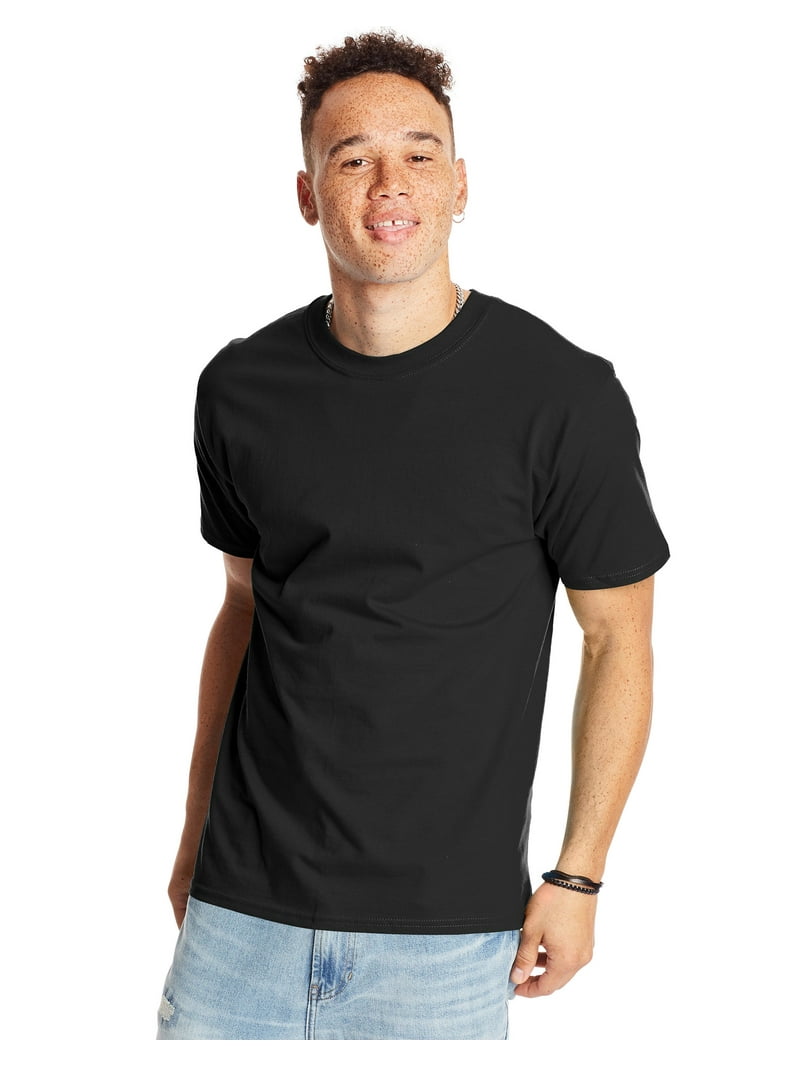 Hanes Men's Heavyweight Cotton T-Shirt Sizes S-6XL, Classic