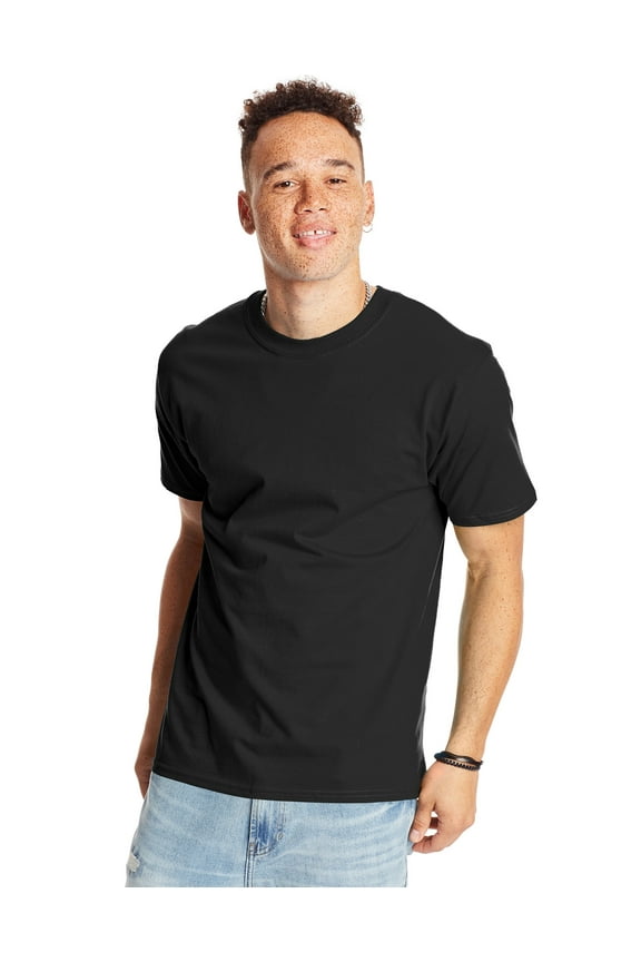 Men's & Big Men's Beefy Tee Shirt Heavyweight Cotton T-Shirt, Sizes S-3XL