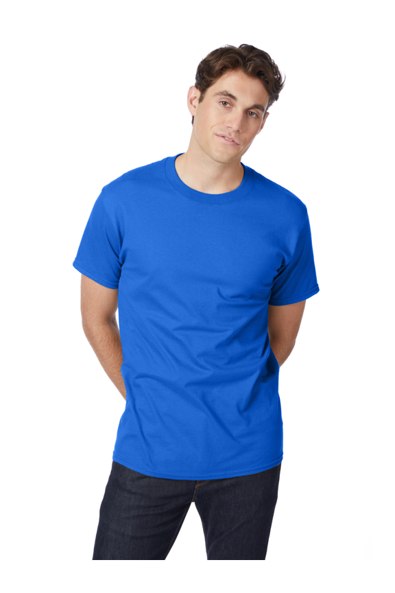 Men's & Big Men's Beefy Tee Shirt Unisex Heavyweight Cotton T-Shirt, Sizes S-6XL