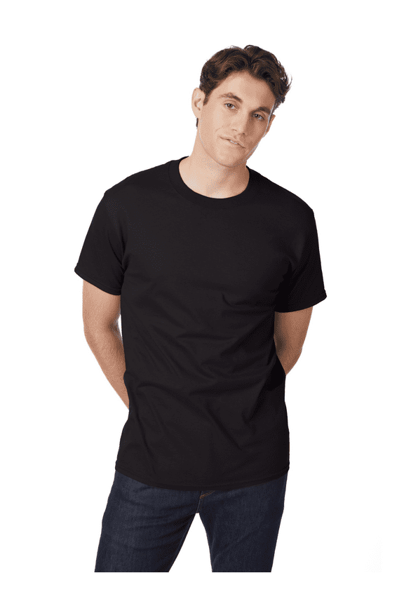 Men's & Big Men's Beefy Tee Shirt Unisex Heavyweight Cotton T-Shirt, Sizes S-6XL