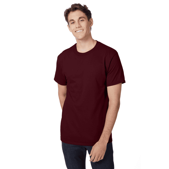 Hanes Men's & Big Men's Beefy Tee Shirt Unisex Heavyweight Cotton T-Shirt, Sizes S-6XL