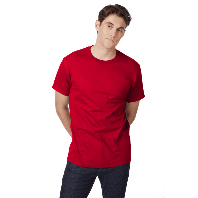 Hanes Men's Beefy-T Unisex Heavyweight Cotton T-Shirt, Sizes