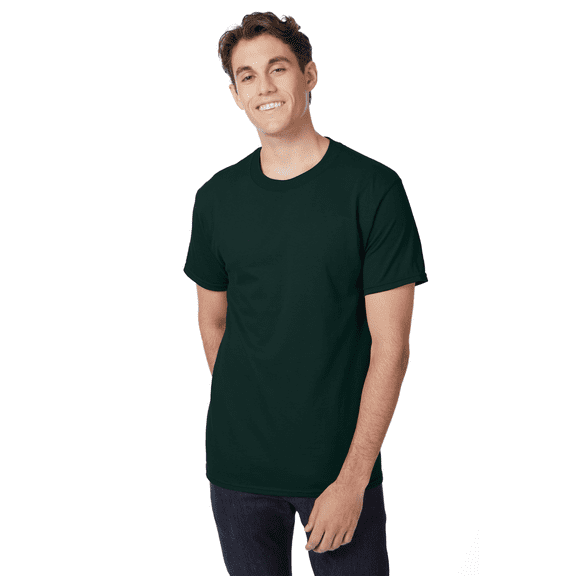 Hanes Men's & Big Men's Beefy Tee Shirt Unisex Heavyweight Cotton T-Shirt, Sizes S-6XL
