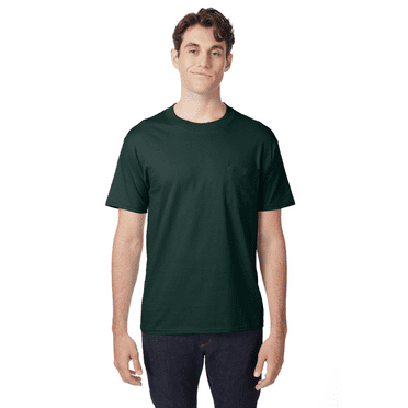 Hanes Men's Beefy-T Unisex Pocket T-Shirt, Sizes S-3XL