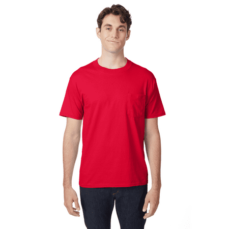 Hanes Men's Beefy-T Unisex Pocket T-Shirt, Sizes S-3XL