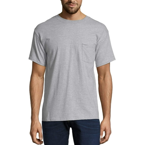 Hanes Mens Premium Beefy-T Cotton Long Sleeve T-Shirt, Sizes S-3XL