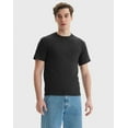 thumbnail image 1 of Hanes Beefy-T Unisex Cotton Pocket T-Shirt Black XL, 1 of 5