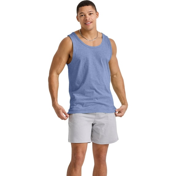 Hanes Men's & Big Men's Active Tri-Blend Originals Tank Top, Sizes S-2XL