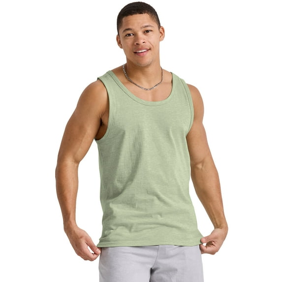 Hanes Men's Tank Top Sleeveless Shirt Tri-Blend Originals Lightweight sz S-2XL