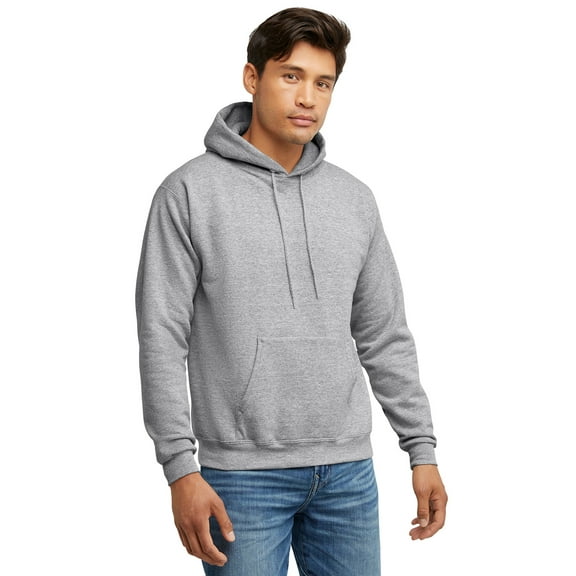 Hanes Essentials Men's & Big Men's EcoSmart Fleece Hoodie Sweatshirt, Sizes S-3XL