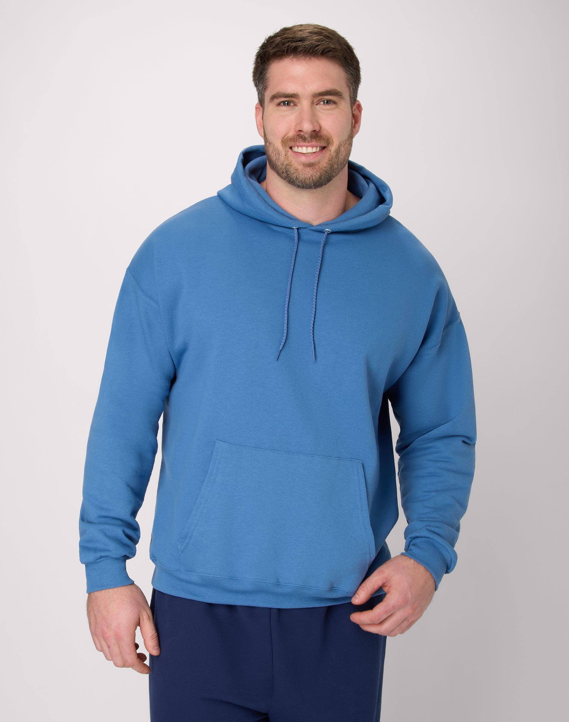 Men's & Big Men's EcoSmart Fleece Hoodie Sweatshirt, Sizes S-5XL
