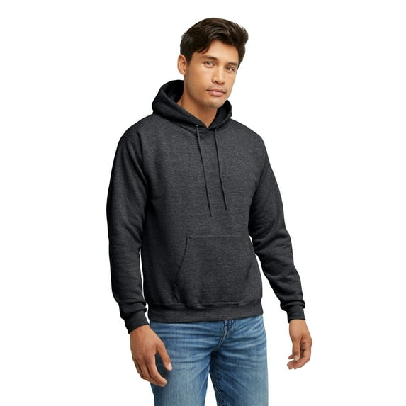 Hanes Essentials Men's & Big Men's EcoSmart Fleece Hoodie Sweatshirt, Sizes S-3XL
