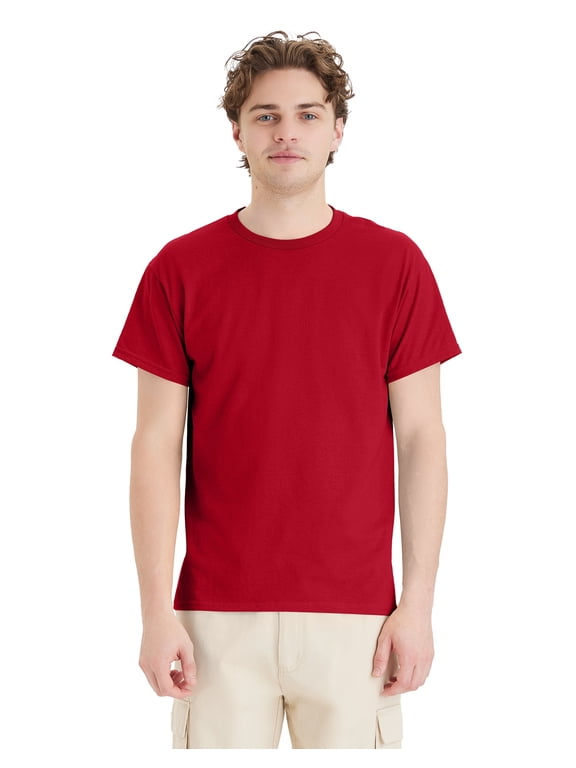 EcoSmart Unisex Crewneck T-Shirt Deep Red L