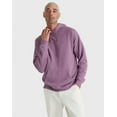 thumbnail image 1 of Hanes Men's Garment Dyed Fleece Hoodie Purple Plum Raisin 2XL, 1 of 10