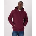 thumbnail image 1 of Hanes Ultimate Men's Heavyweight Fleece Hoodie Maroon S, 1 of 5