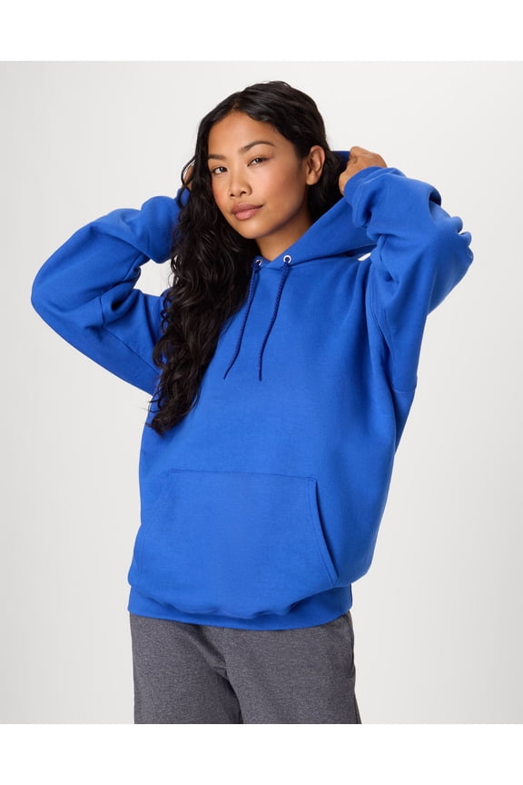 Ultimate Men's Heavyweight Fleece Hoodie Deep Royal S