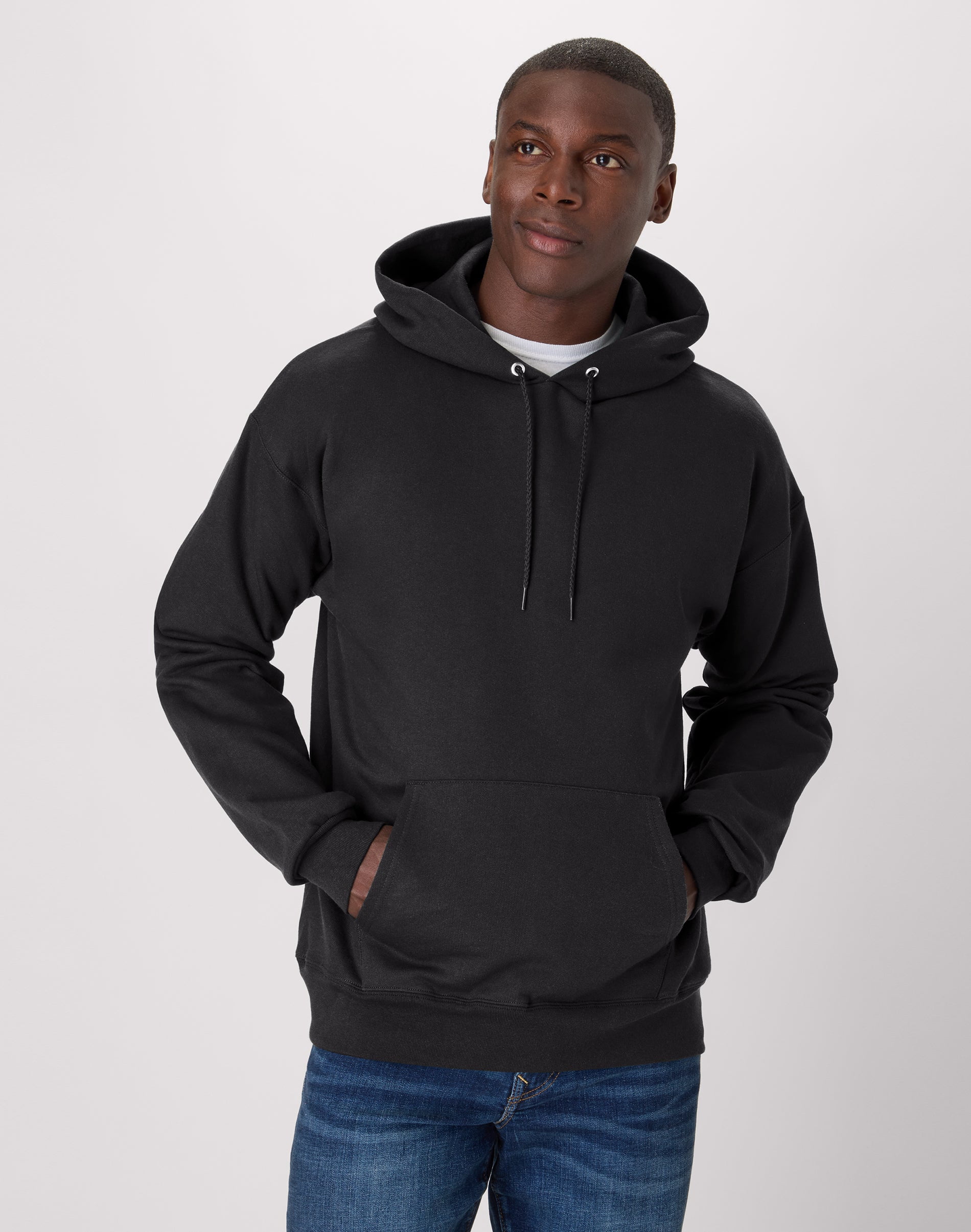 Sweat à Capuche Hanes Ultimate Cotton - Pullover - Neuf Avec étiquettes - Taille Regular