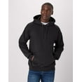 thumbnail image 1 of Hanes Ultimate Men's Heavyweight Fleece Hoodie Black M, 1 of 7