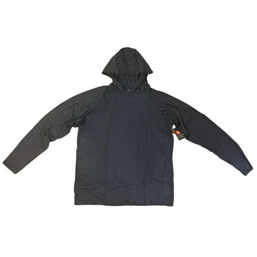 Hanes Men's Big Size Ultimate Modal Spandex Navy Heather Pajama Hoodie