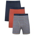 thumbnail image 1 of Hanes Men's Big and Tall Boxer Brief with Fresh IQ and Xtemp, Fashion Pack, 1 of 4