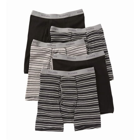 Hanes Ultimate Men's ComfortSoft Waistband Boxer Brief (Pack of 5)