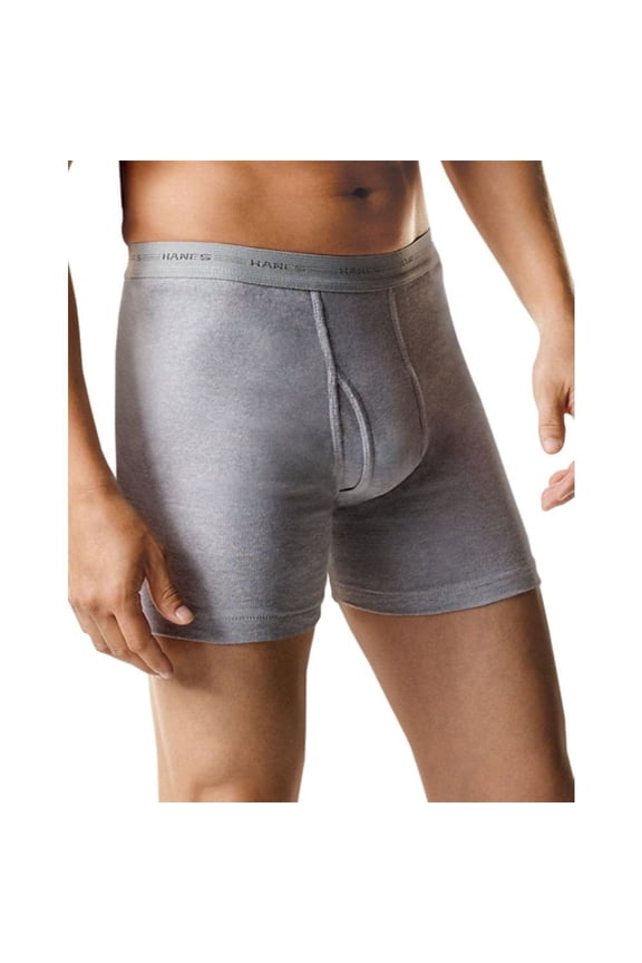 Men's Boxer Brief Black/Grey Assorted 7-Pack_MEDIUM