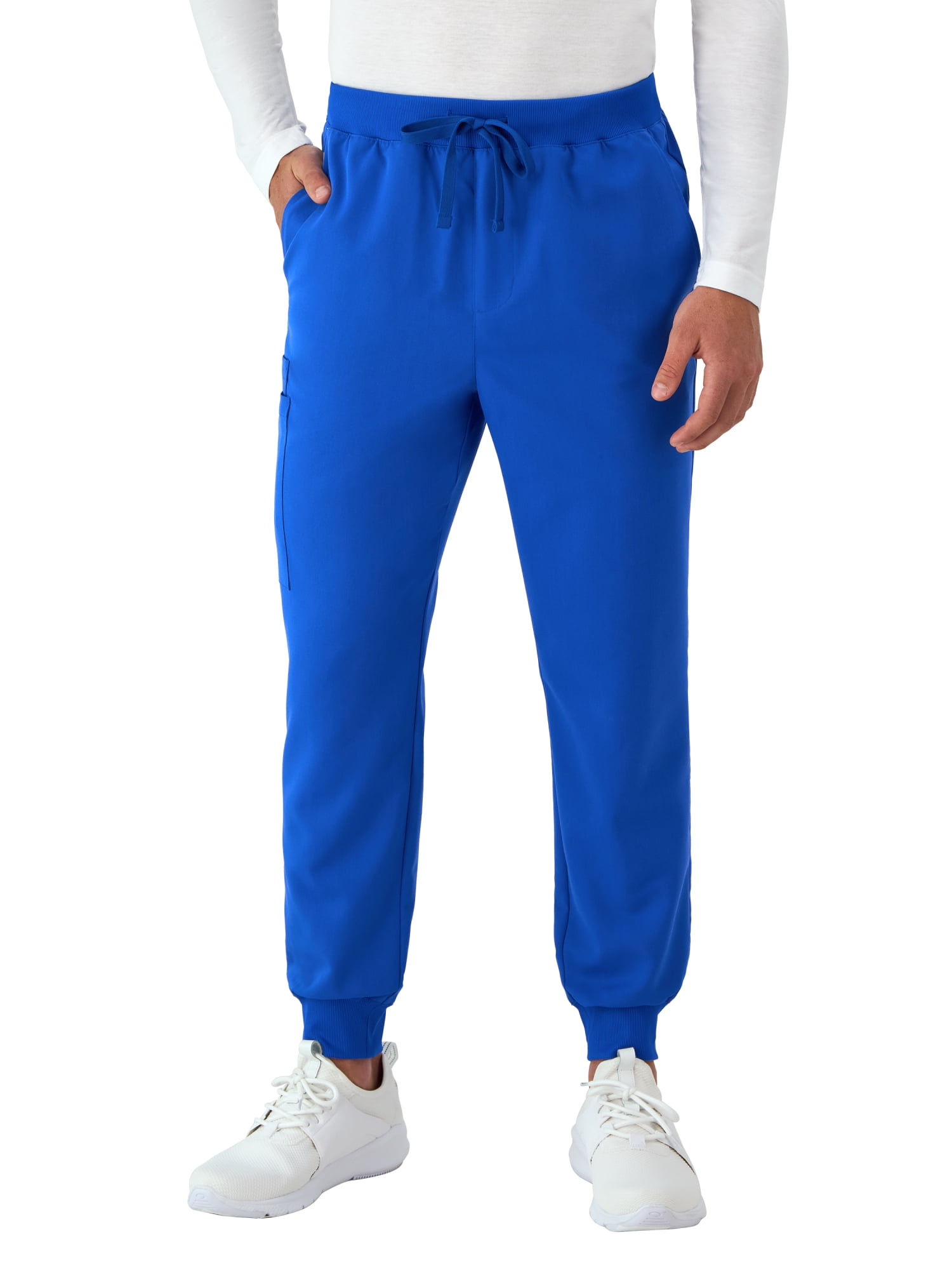 Hanes Mens Hanes Men's Scrubs Drawstring Jogger Scrub Pants, Comfort Fit, Sizes S-3XL