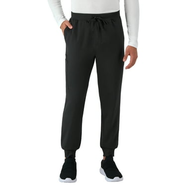Hanes Men's Comfort Fit Scrubs Drawstring Jogger Pants, Sizes up-to 3X