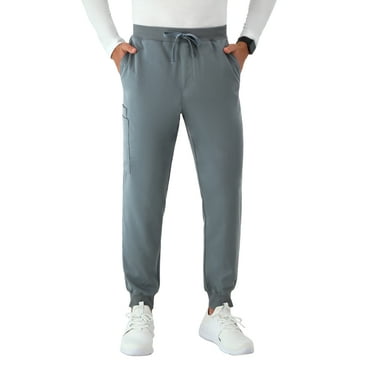 Hanes Men's Comfort Fit Scrubs Drawstring Jogger Pants, Sizes up-to 3X