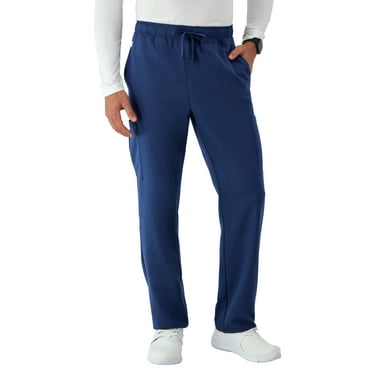 Hanes Men's Comfort Fit Scrubs Drawstring Straight-Leg Pants, Sizes up-to 3X