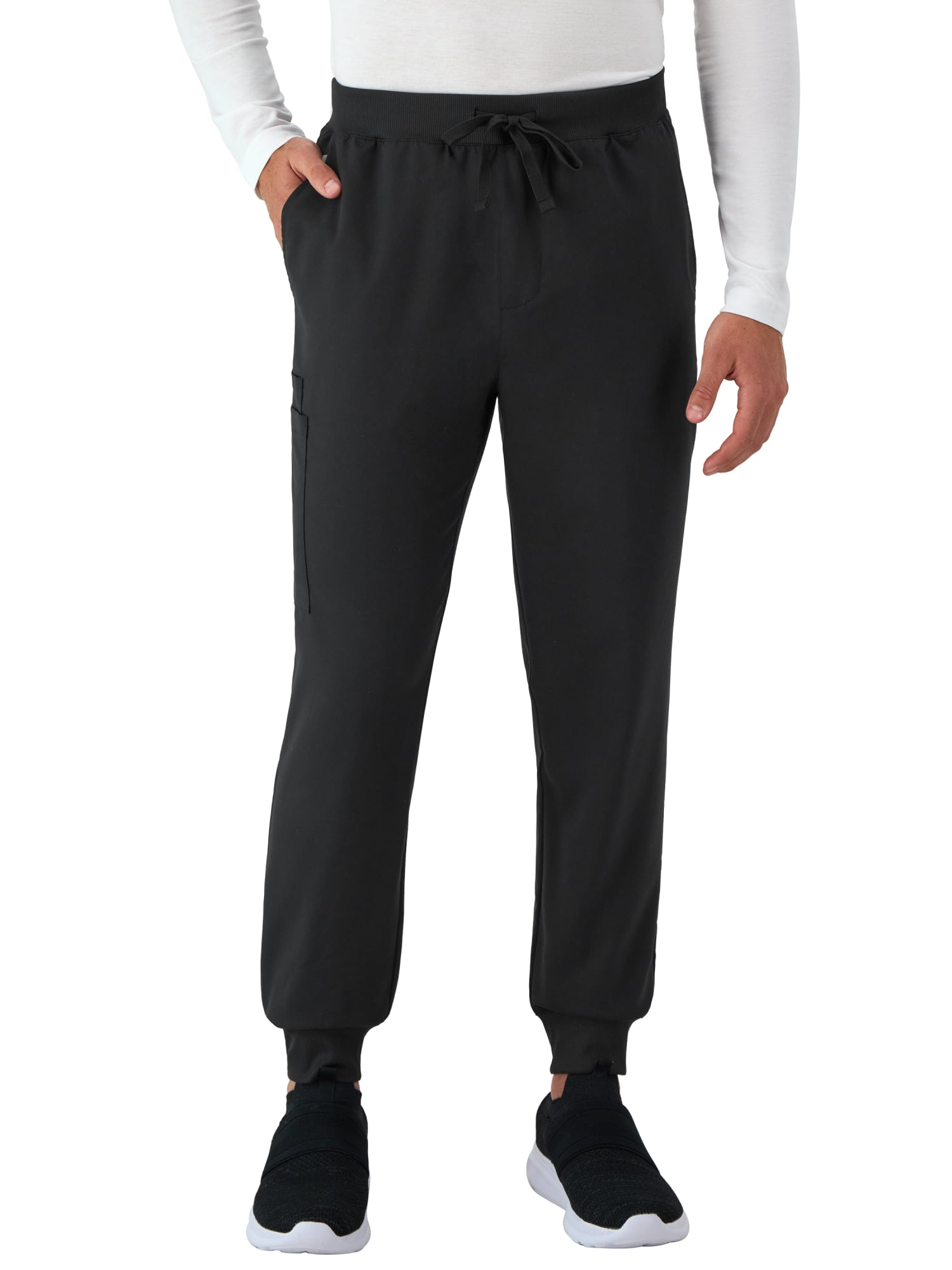 Hanes Men's Comfort Fit Scrubs Drawstring Jogger Pants, Sizes up-to 3X
