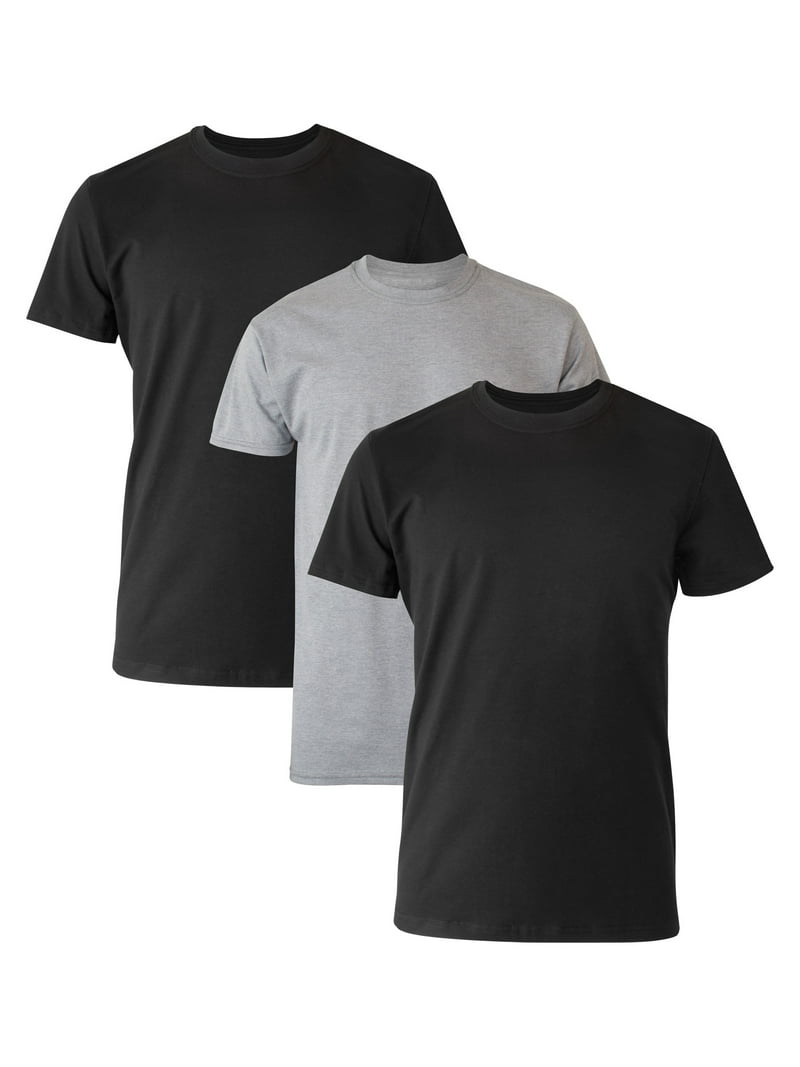 Hanes T-Shirt Undershirt, 3-Pack, Comfort Fit Ultra Soft, Men's