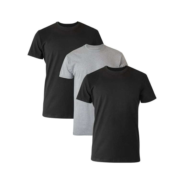 Hanes Men's Comfort Ultra Soft Cotton T-Shirt Undershirts, 3 Pack Walmart.com