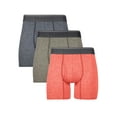 thumbnail image 1 of Underwear Boxer Briefs Pack, 3-Pack, Breathable Stretch Mesh, 1 of 10