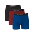 thumbnail image 1 of Hanes Men's Comfort Flex Fit Total Support Pouch Boxer Briefs, 3 Pack, 1 of 10