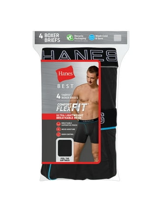 Hanes Men's Comfort Flex Fit Lightweight Mesh Boxer Brief